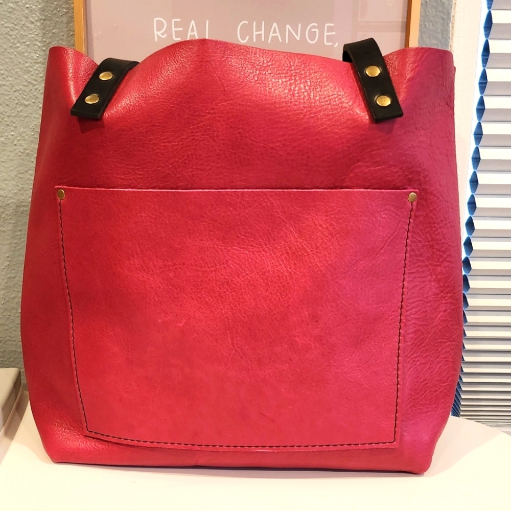 Portland Leather Goods Hibiscus Classic Medium Tote